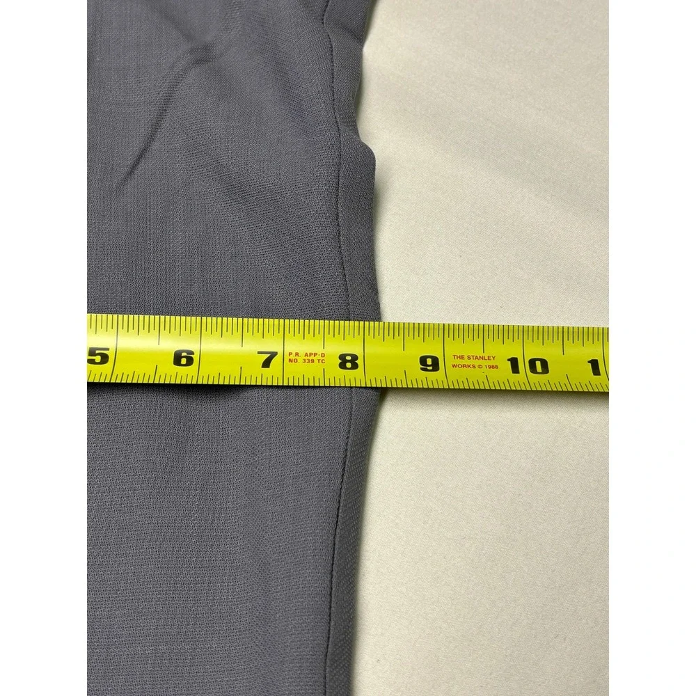 Emporio Armani Mens Gray Virgin Wool‎ Blend Dress Pants Size 36X29 IT WNP11T